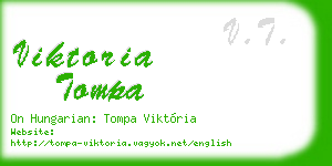viktoria tompa business card
